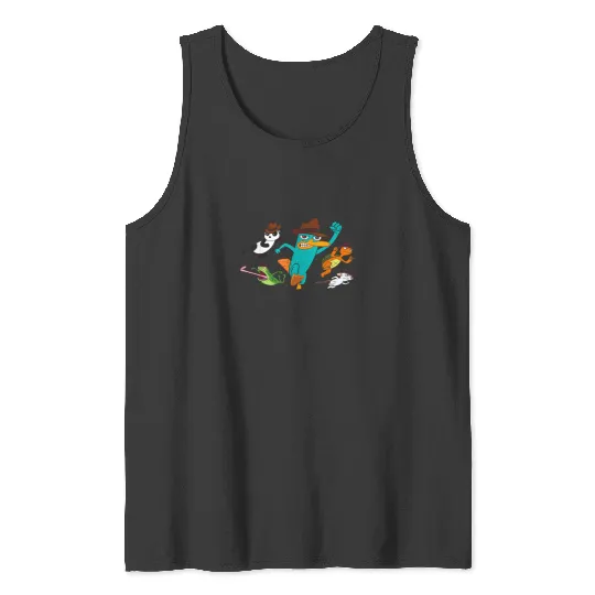 Disney Channel Phineas and Ferb O.W.C.A. T-Shirt Tank Tops