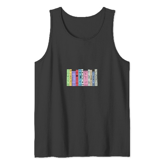 Tayl0r Swift Album Books Tank Tops