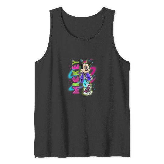 Disney Mickey Mouse Airbrush T-Shirt Tank Tops