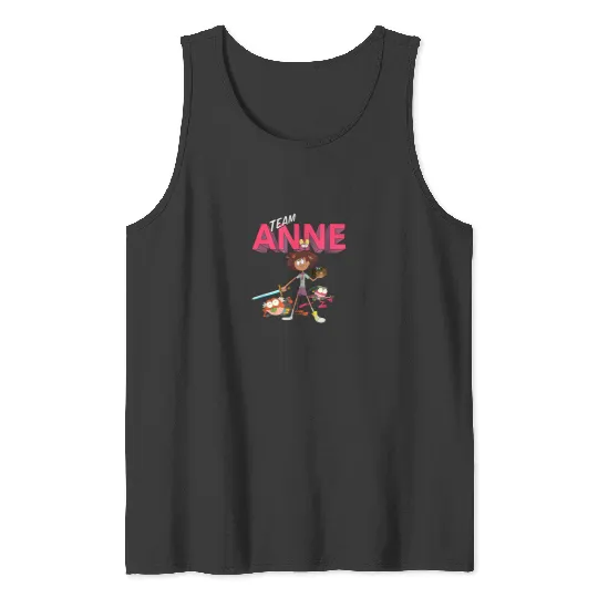 Disney Channel Amphibia Team Anne T-Shirt Tank Tops