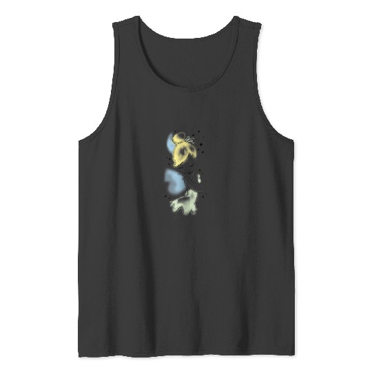 Disney Peter Pan Tinkerbell Airbrush Style Sketch T-Shirt T-Shirt Tank Tops