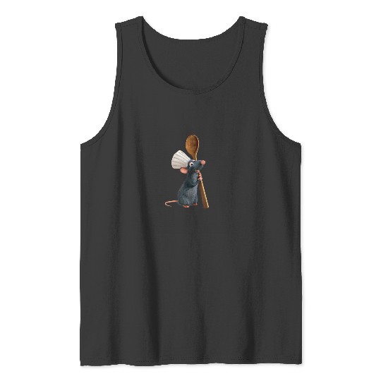 Disney Pixars Ratatouille Chef Remy with Spoon T-Shirt Tank Tops