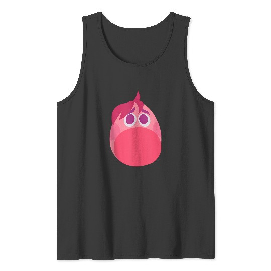 Disneyss Pixars Inside Out 2 Embarrassment Big Head Logo Tank Tops