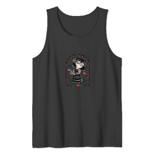 Disney Pixars The Incredibles Edna Never Look Back Tattoo T-Shirt Tank Tops
