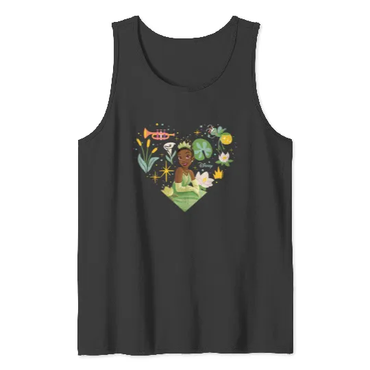 Disney Princess - Tiana Nature Heart Tank Tops