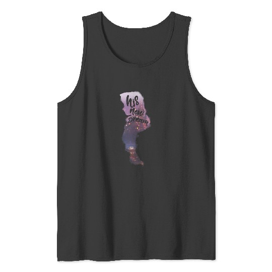 Disney Tangled Rapunzel His New Dream Graphic Tank Tops