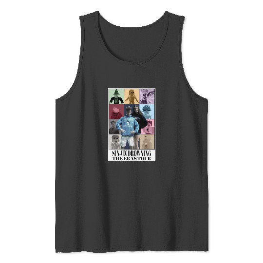 Discover Sinjin Drowning The Eras Tour Tiktoks Revised Version Tank Tops