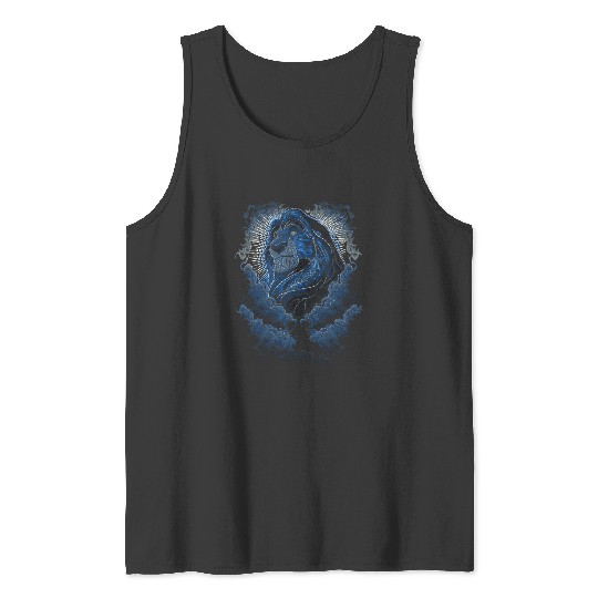Disney The Lion King Mufasa In The Sky Tank Tops