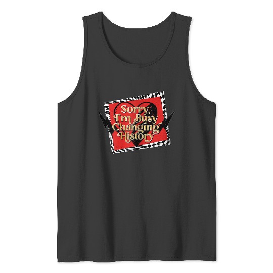 Disneyss Descendants 4 The Rise Of Red Busy Changing History Tank Tops