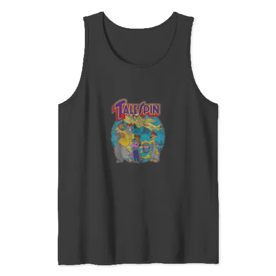 Disneys TaleSpin Graphic Tank Tops