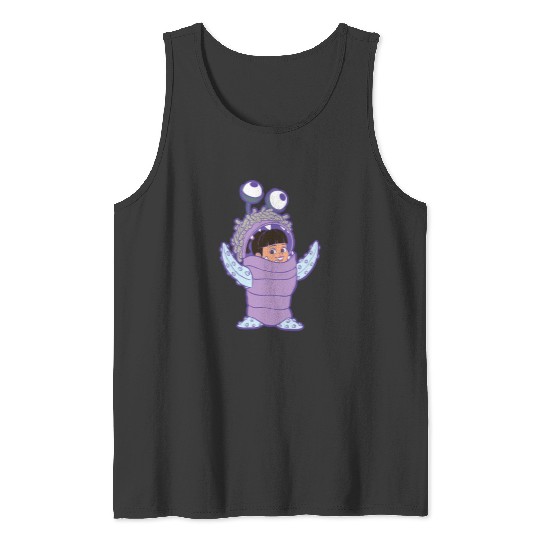 Disney and Pixars Monsters Inc. Boo Pink Tank Tops