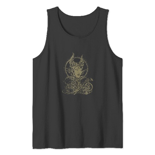 Disney Sleeping Beauty Maleficent Vines Portrait Tank Tops