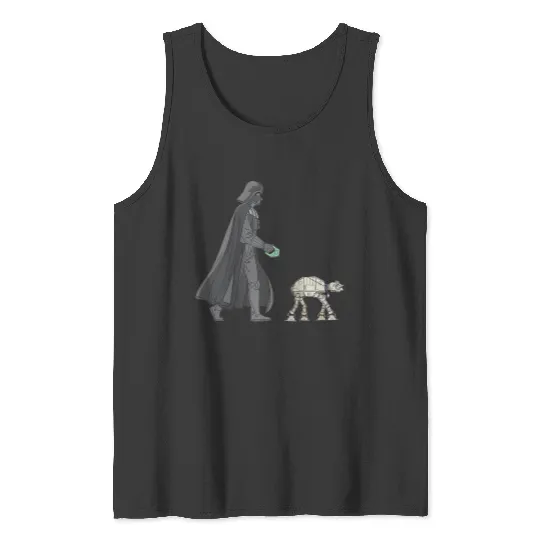 Star Warss Darth Vader At at Walker Disneyss+ Tank Tops