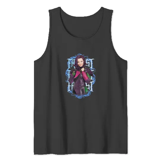 Disney Descendants Mal Fairest Stacked Tank Tops