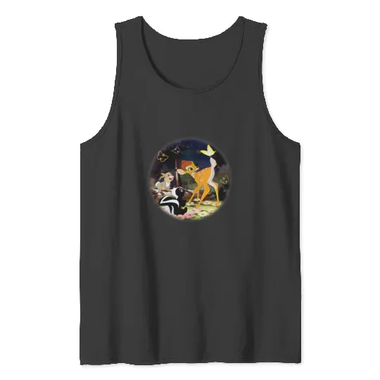 Disney Bambi Circle Tank Tops