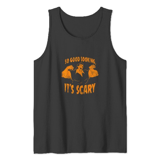 Disney Beauty And The Beast Gaston So Good Looking Halloween Tank Tops