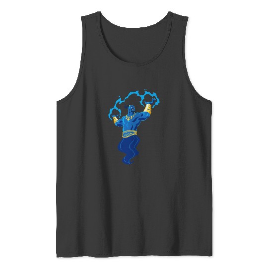 Disney Aladdin Cosmic Genie Live Action Tank Tops