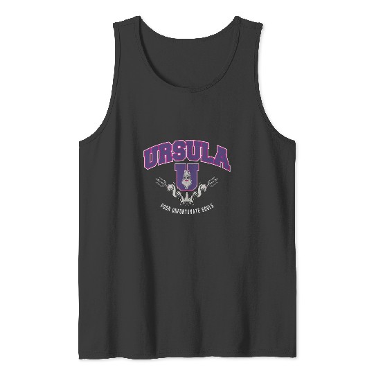 Disney The Little Mermaid Ursula Poor Unfortunate Souls Logo Tank Tops