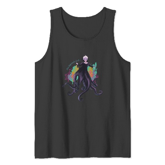 Disneyss The Little Mermaid Ursula Unfortunate Souls Tank Tops