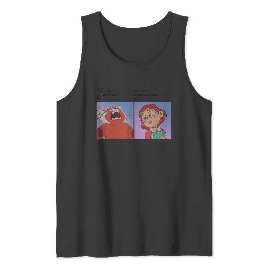 Disneyss Pixars Turning Red Mei Meme Handle Me Tank Tops