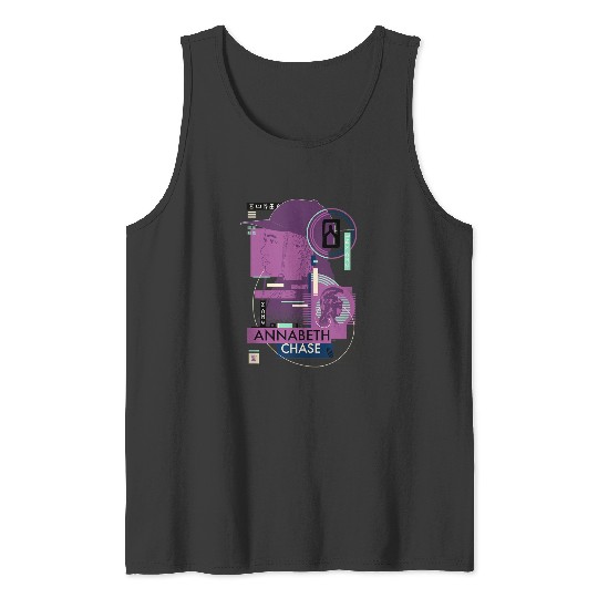 Disneyss Percy Jackson Annabeth Chase Athena Greek Vase Style Tank Tops