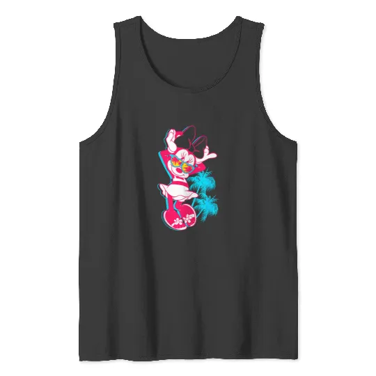 Disney Neon Minnie Mouse Hollywood Tank Tops