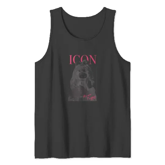 Disneyss The Muppets Miss Piggy Icon Magazine Poster Tank Tops
