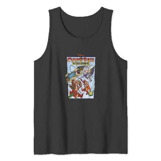 Disneyss Chip 'n Dale Rescue Rangers Group shots Poster Tank Tops