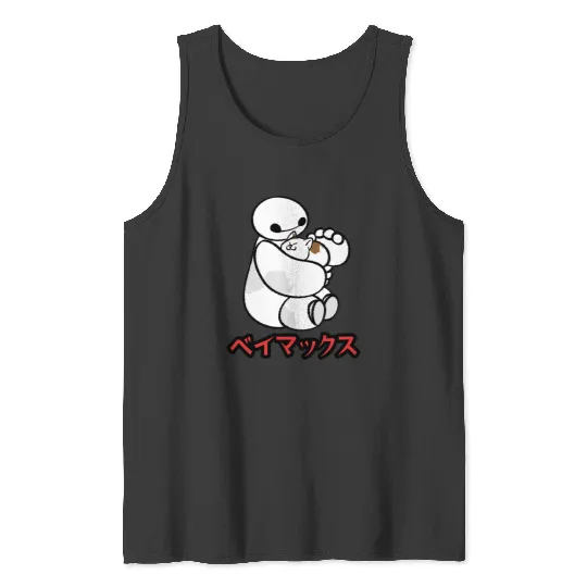 Disney Big Hero 6 Baymax Hairy Ba Tank Tops