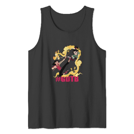Disney Wreck It Ralph 2 Comfy Princess Mulan #GDTB Tank Tops