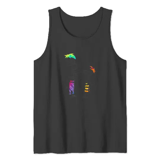 Disneyss Phineas And Ferb Boys Of Tie Dye Tank Tops