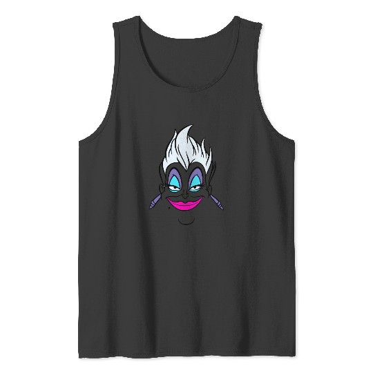 Disney Villains Ursula Big Face Tank Tops