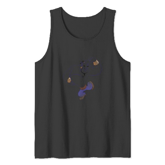 Disney Aladdin Genie Dancing Pose Tank Tops