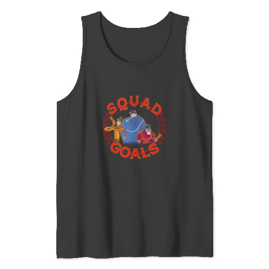 Disney Mulan Group Shot Dress Up Squad Goals Tank Tops