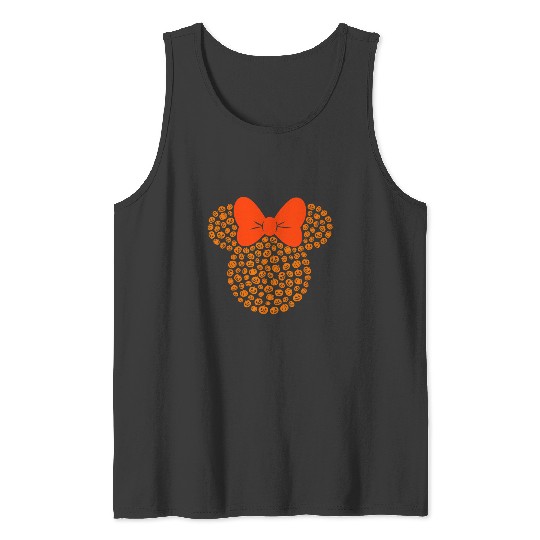 Disney Minnie Mouse Jack-O'-Lanterns Halloween Tank Tops