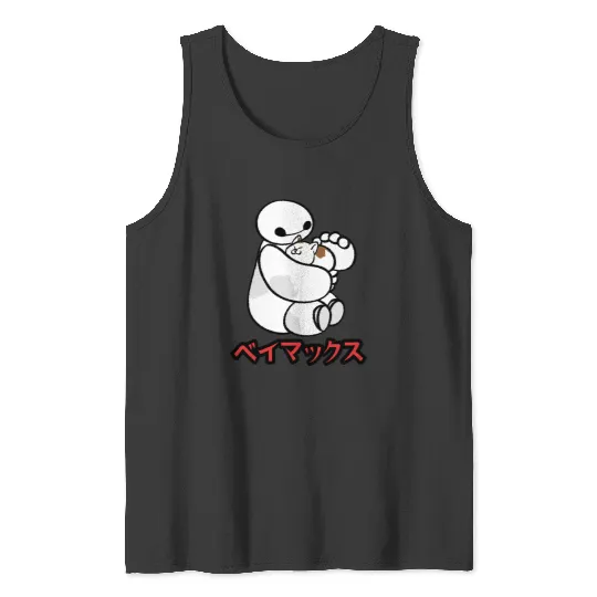 Disney Big Hero 6 Baymax Hairy Ba Tank Tops