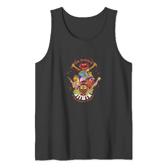 Disney The Muppets Dr Teeth & Electric Mayhem Keyboard Band Tank Tops