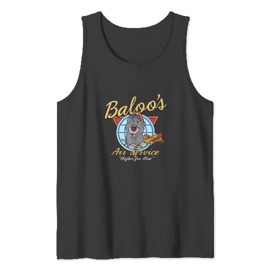Disney Talespin Baloo's Service Tank Tops