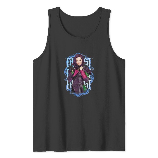 Disney Descendants Mal Fairest Stacked Tank Tops