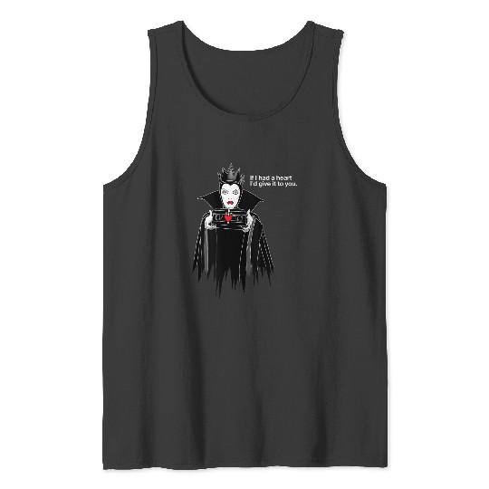 Disneyss Villains Evil Queen If I Had A Heart Tank Tops