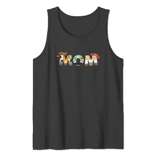 Disneyss And Pixarss Toy Story Mom Mothers Day Birthday Tank Tops