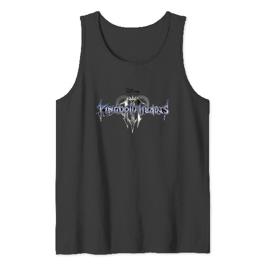 Disneyss Kingdom Hearts Iii Logo Tank Tops