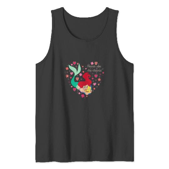Disney The Little Mermaid Friends Are Sea-Sational Valentine Tank Tops
