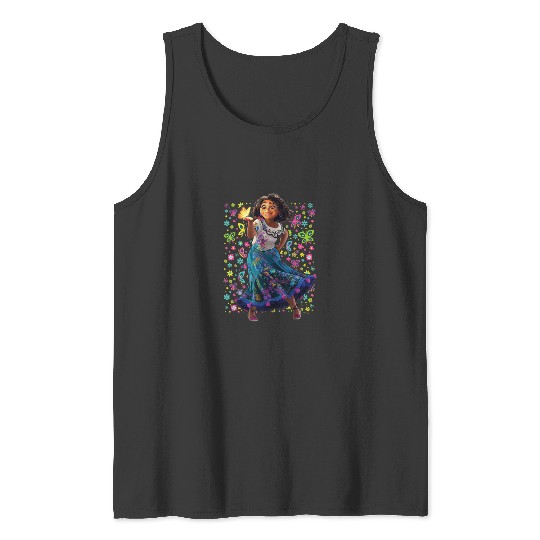 Disney Encanto Maribel Magic Glowing Butterflies Tank Tops