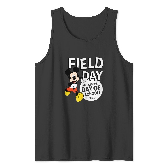 Disney - Field Day My Favourite Day of School! Tank Tops