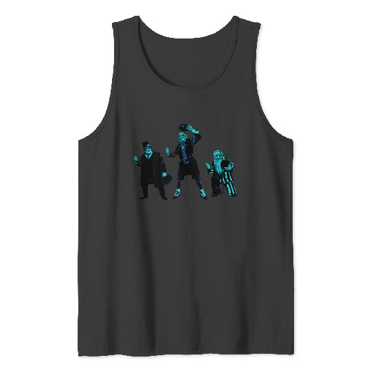 Disneyss Haunted Mansion Movie Hitchhiking Ghostss Trio Tank Tops
