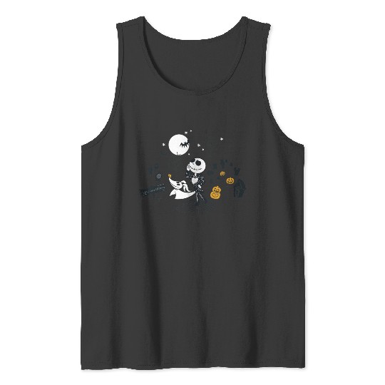 Disneyss The Nightmare Before Christmas Halloween Town Entry Tank Tops