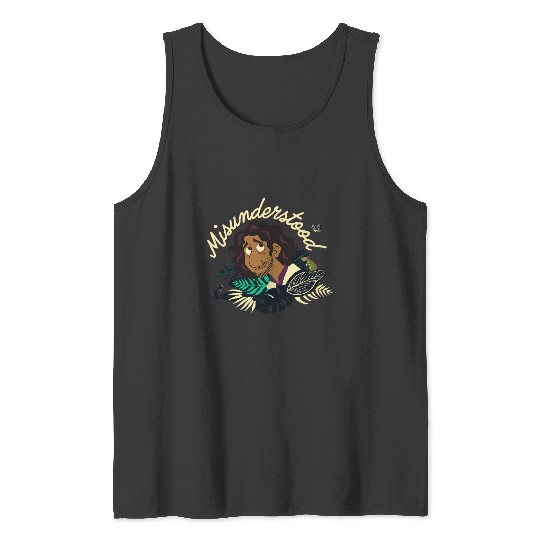 Disney Encanto Misunderstood Bruno Floral Paradiso Tank Tops