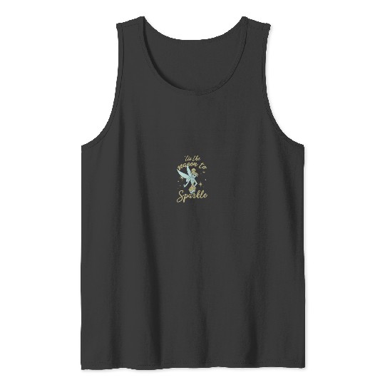 Disneyss Peter Pan Christmas Tinker Bell The Season To Sparkle Tank Tops