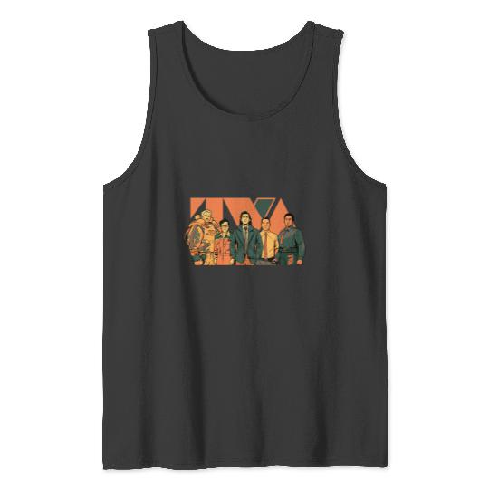 marvels Studios Loki Season 2 Loki Crew TVA Logo Disney MCU Tank Tops
